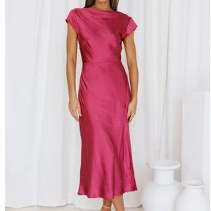 NWT Midi Dress Pink XS